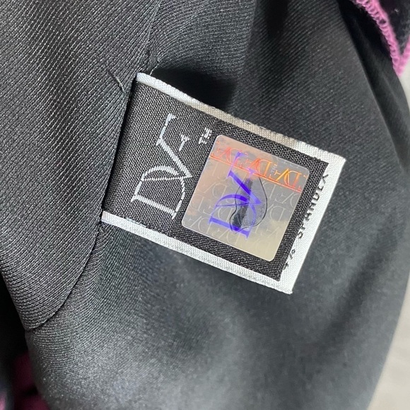 Diane Von Furstenberg Addie paisley pink mini skirt size 6 - Picture 6 of 9